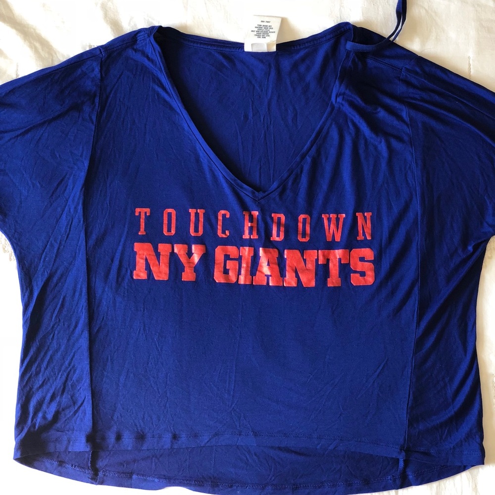 Victoria’s Secret New York Giants shirt